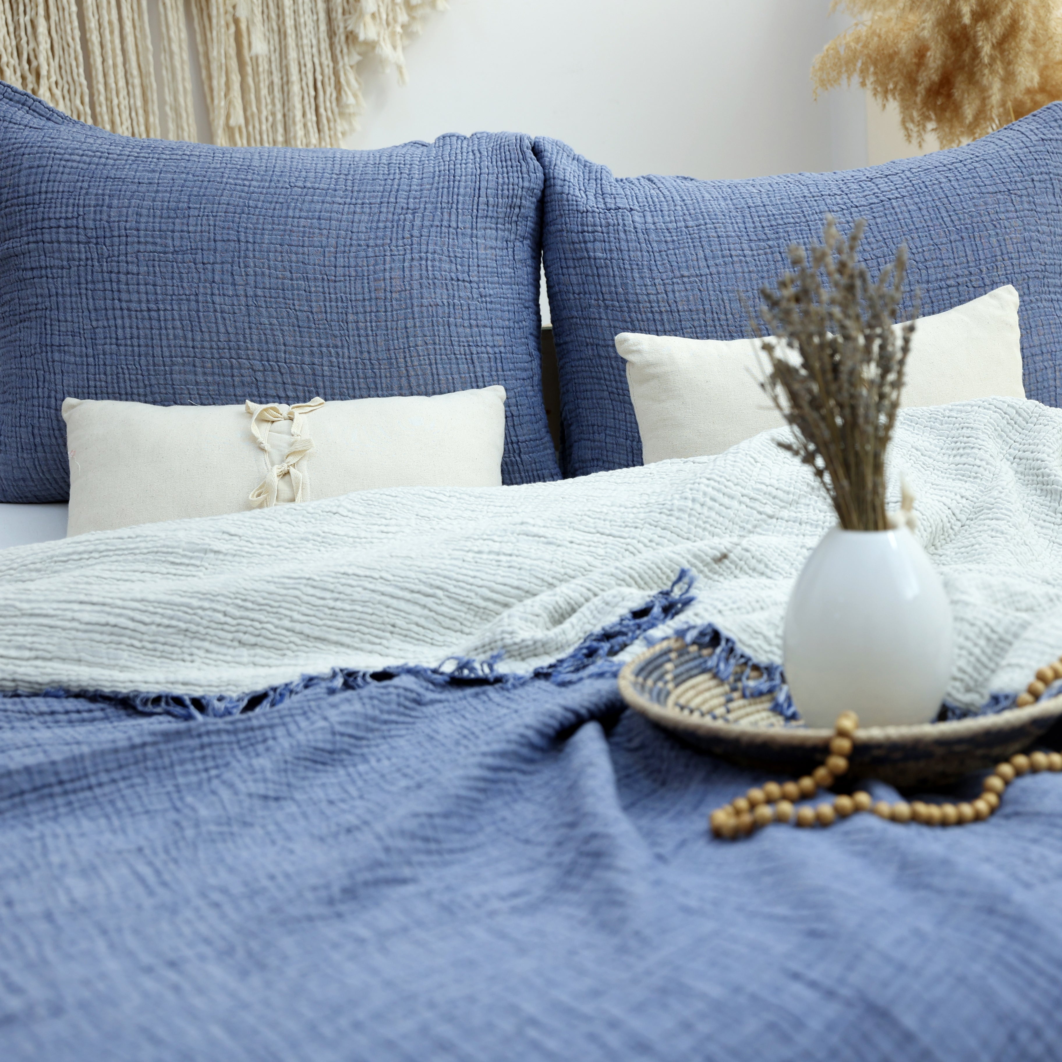 Lidya Soft 4-Layer Muslin Bedspread