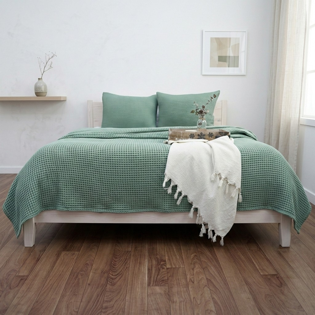 Hypnos Waffle Bedspread Collection