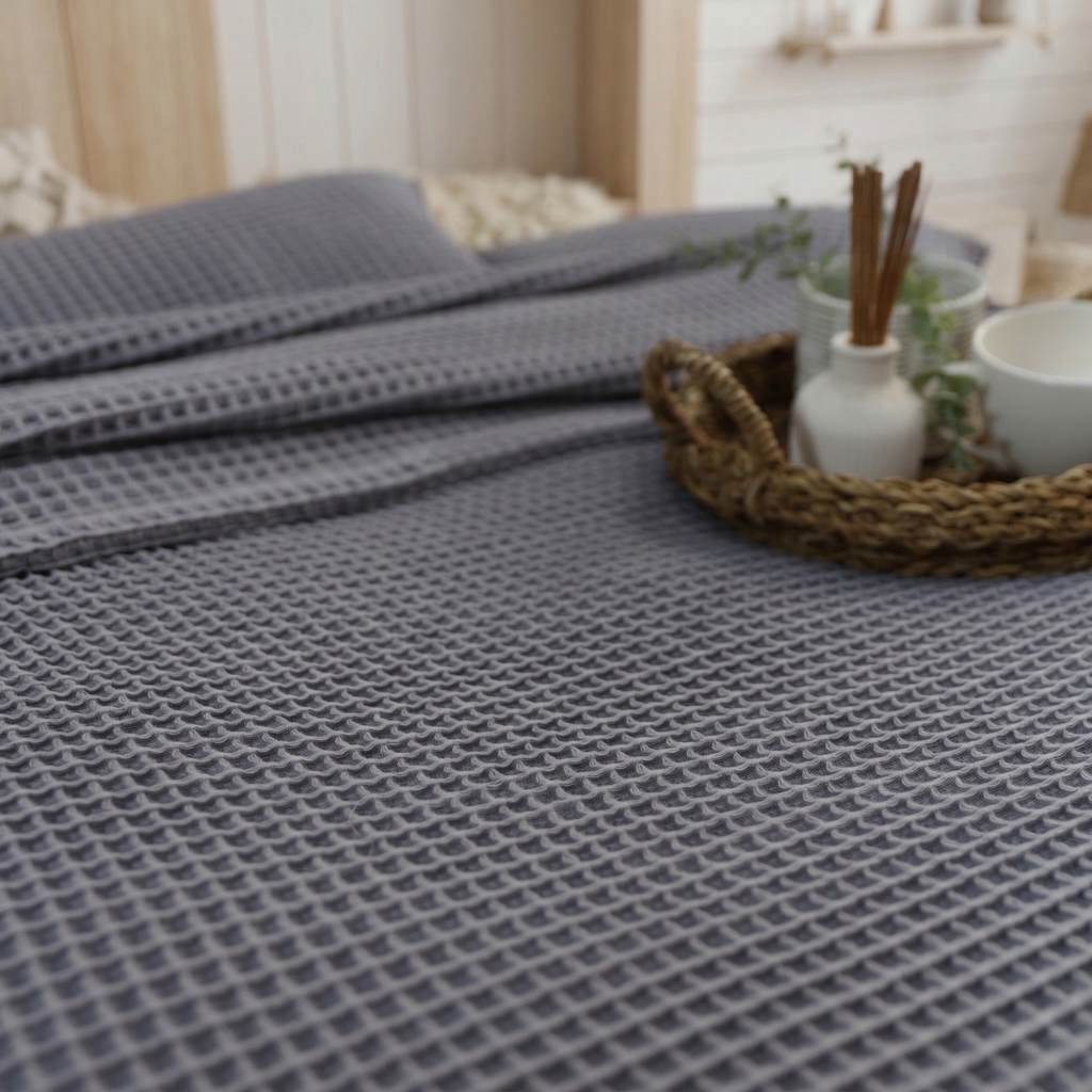 Hypnos Waffle Bedspread Collection