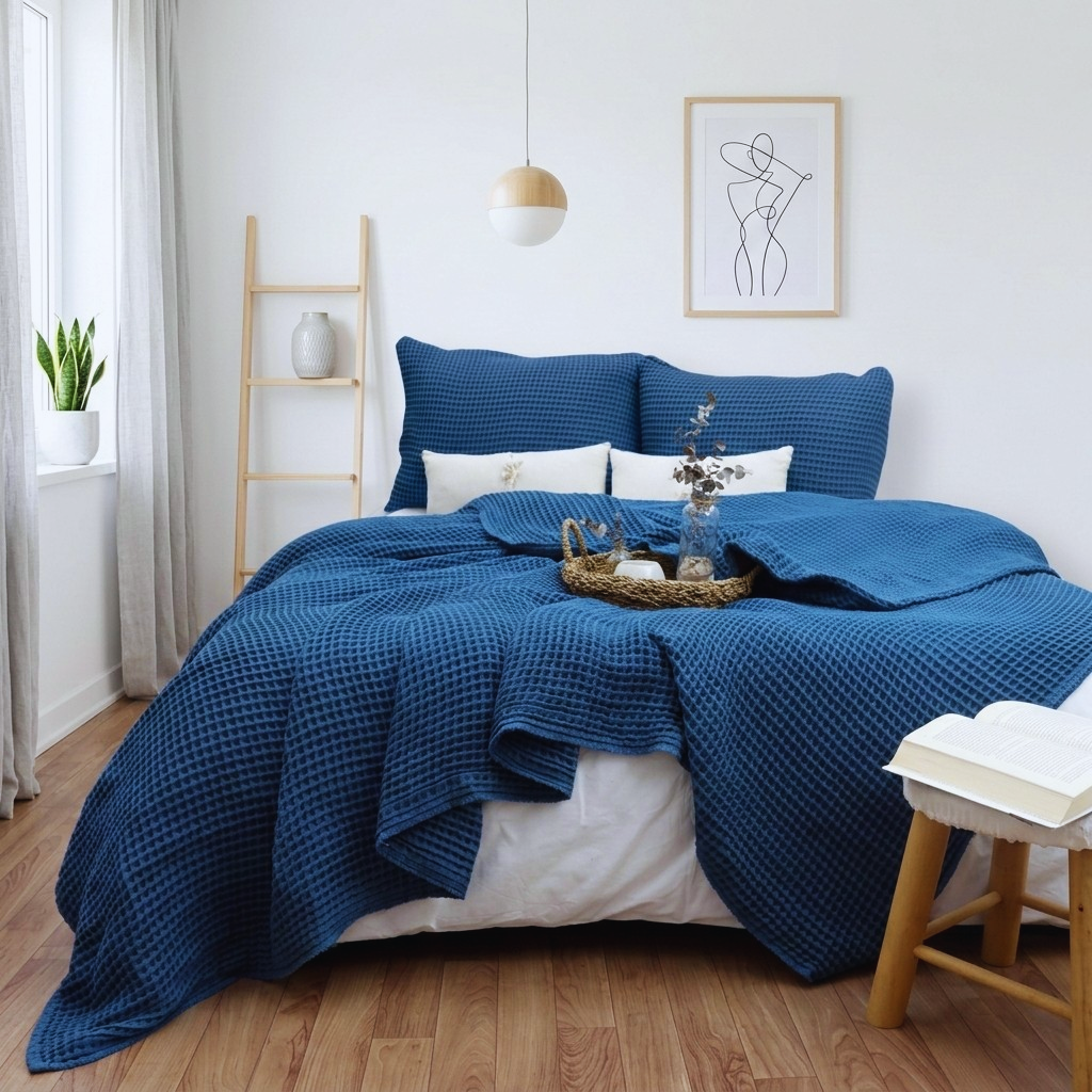 Hypnos Waffle Bedspread Collection
