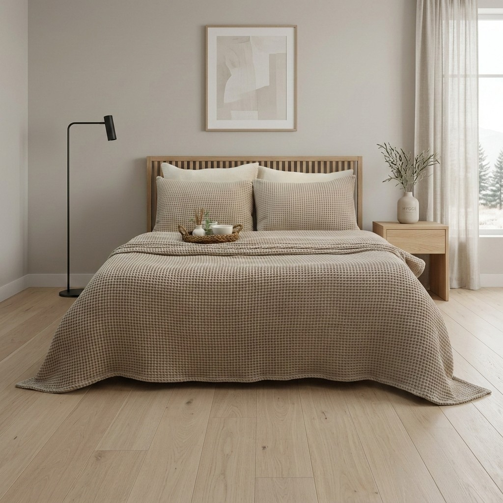 Hypnos Waffle Bedspread Collection