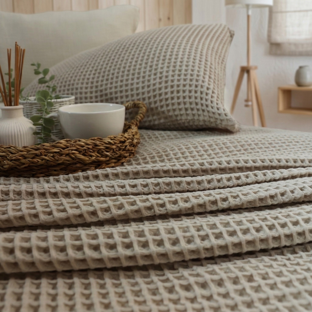 Hypnos Waffle Bedspread Collection