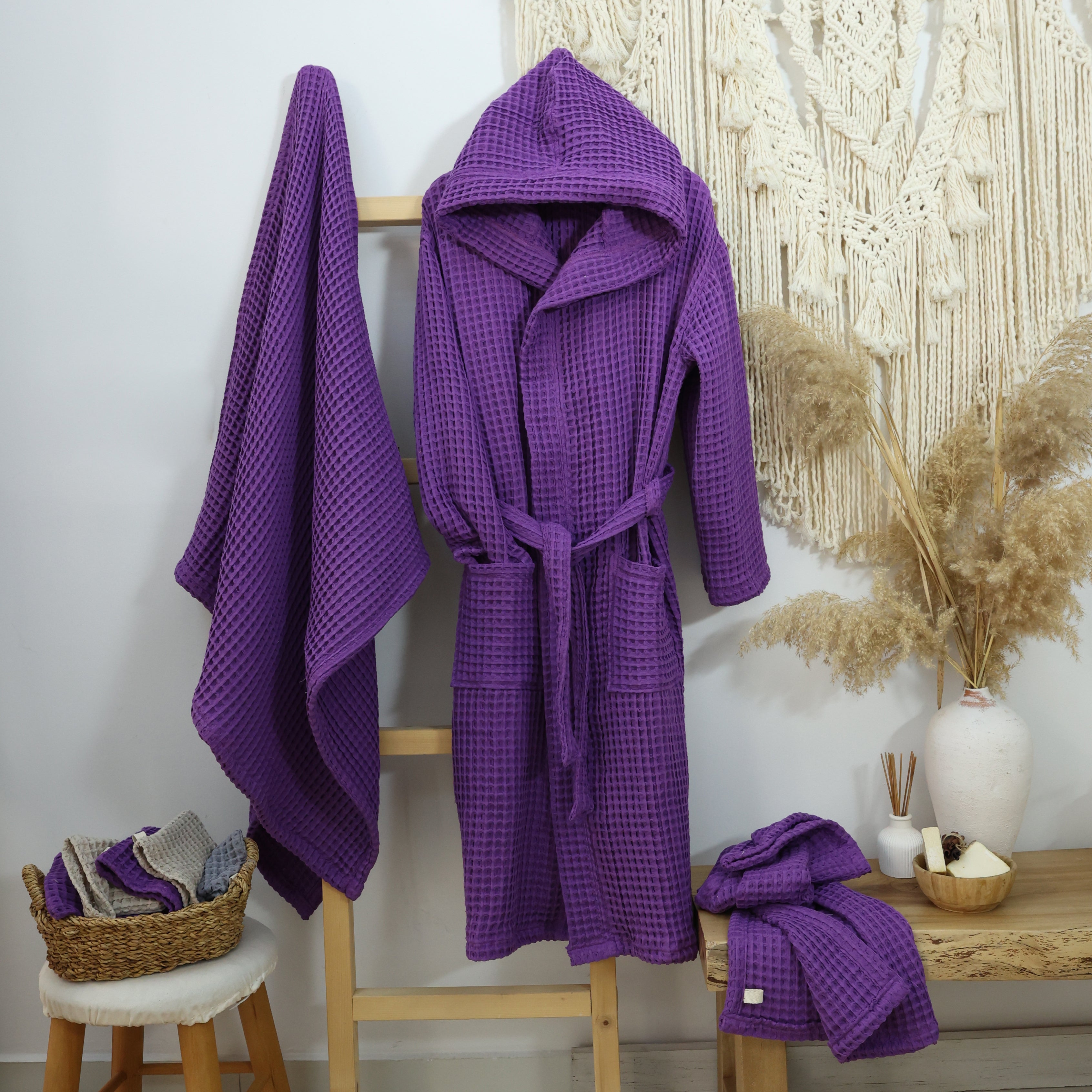 Honeycomb Hand & Bath Towel