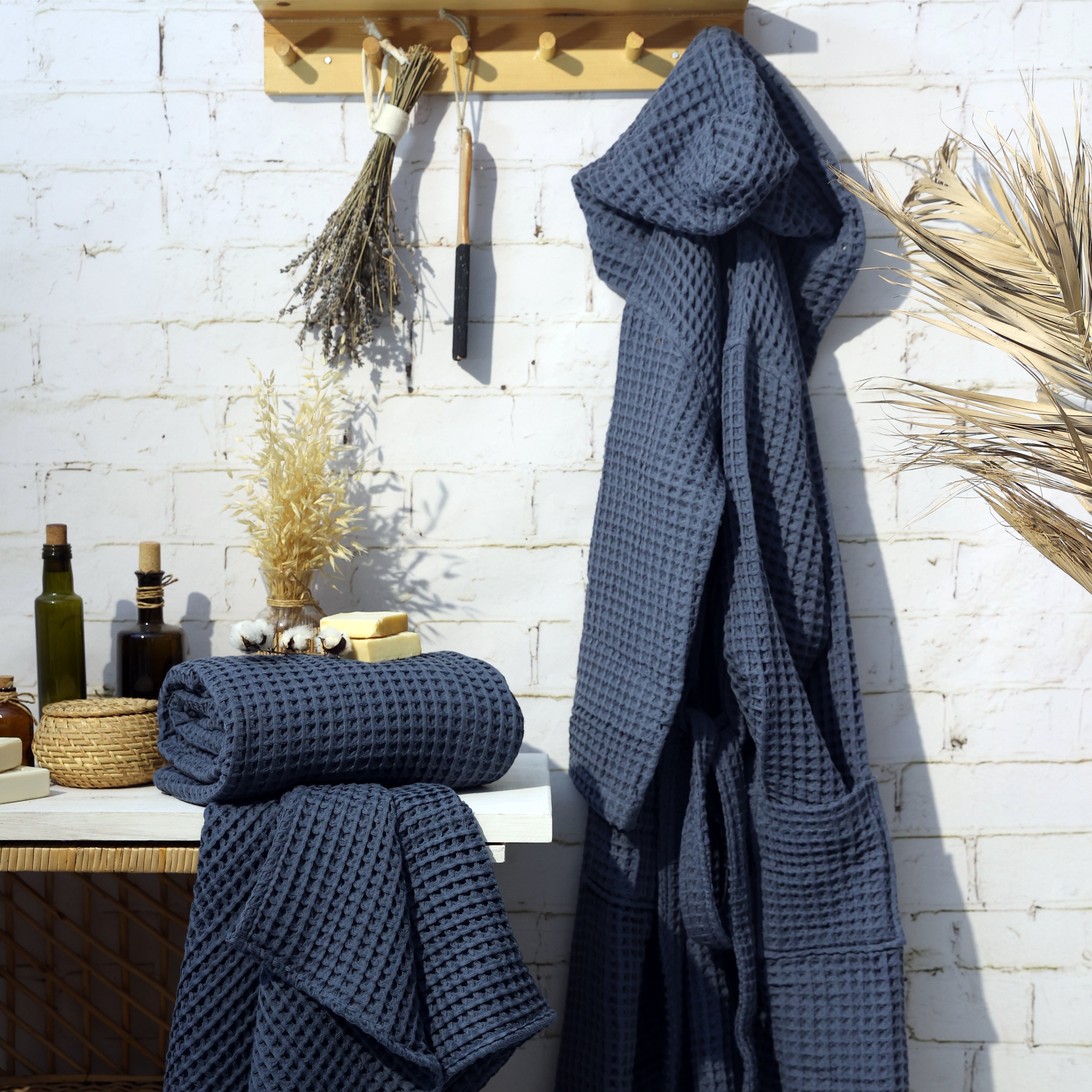 Honeycomb Hand & Bath Towel