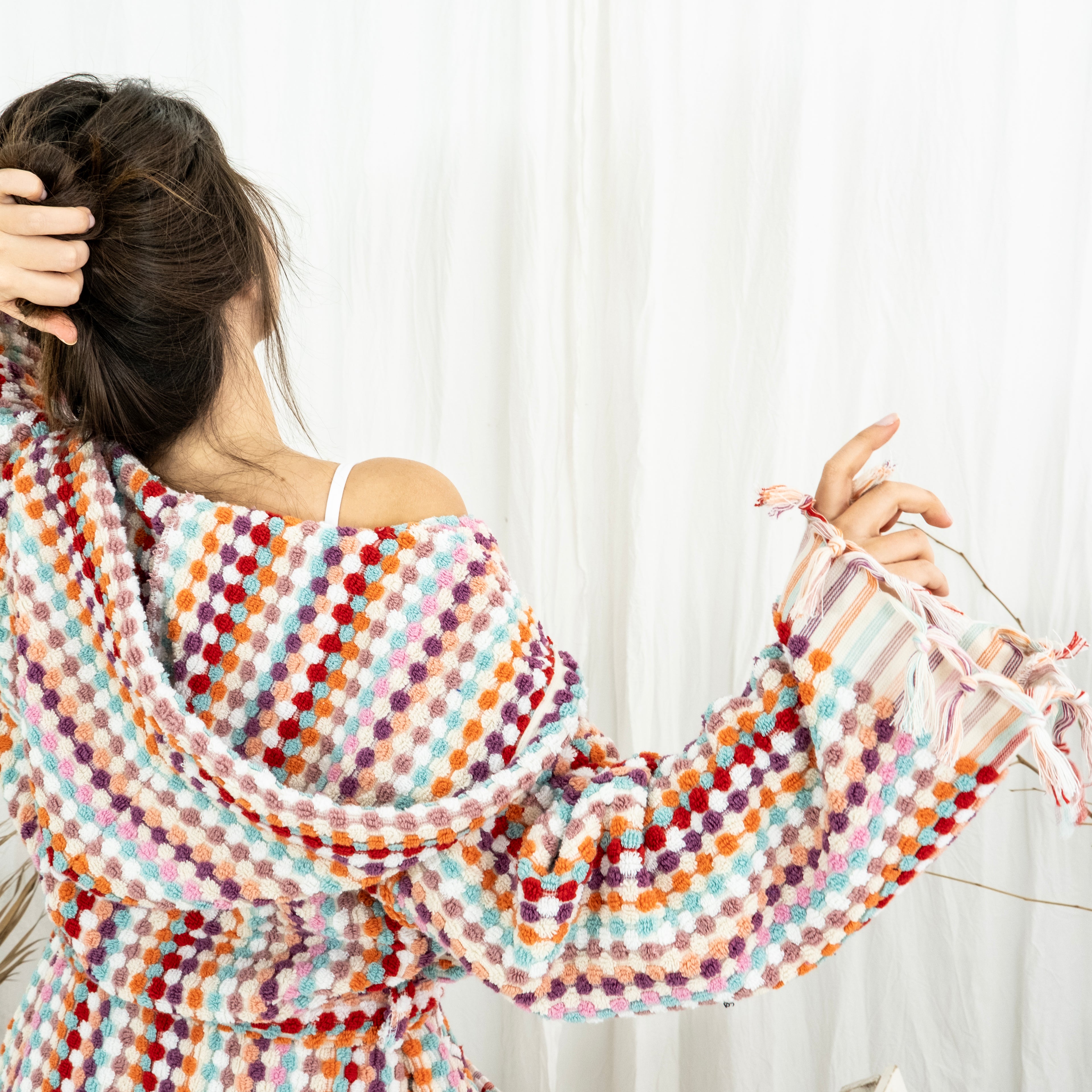 Pom Pom Bath & Spa Robe