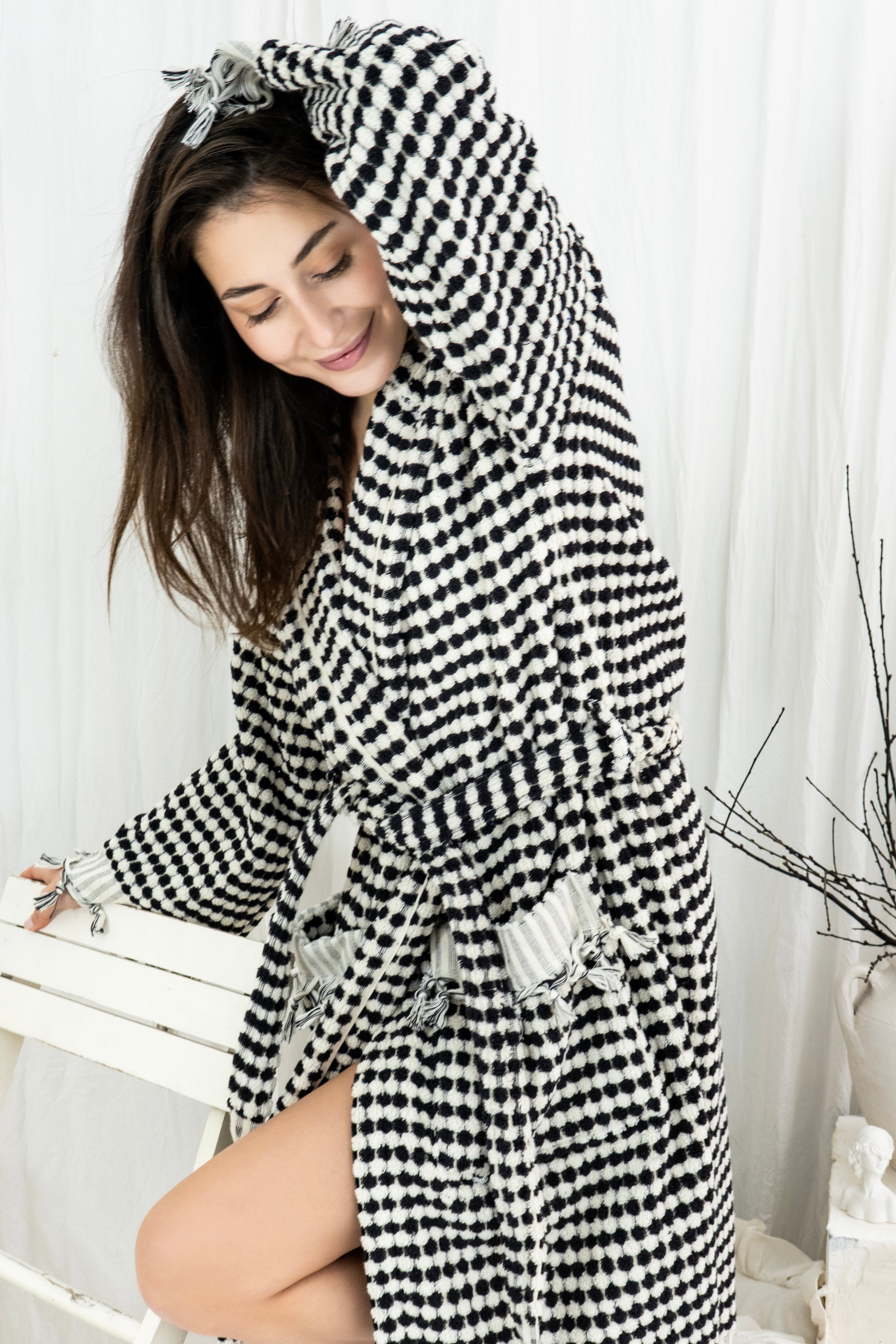 Pom Pom Bath & Spa Robe