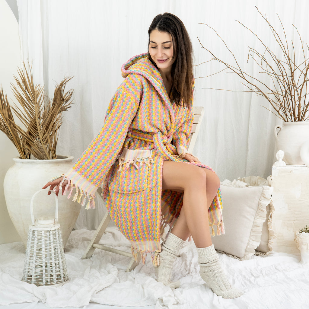Pom Pom Bath & Spa Robe