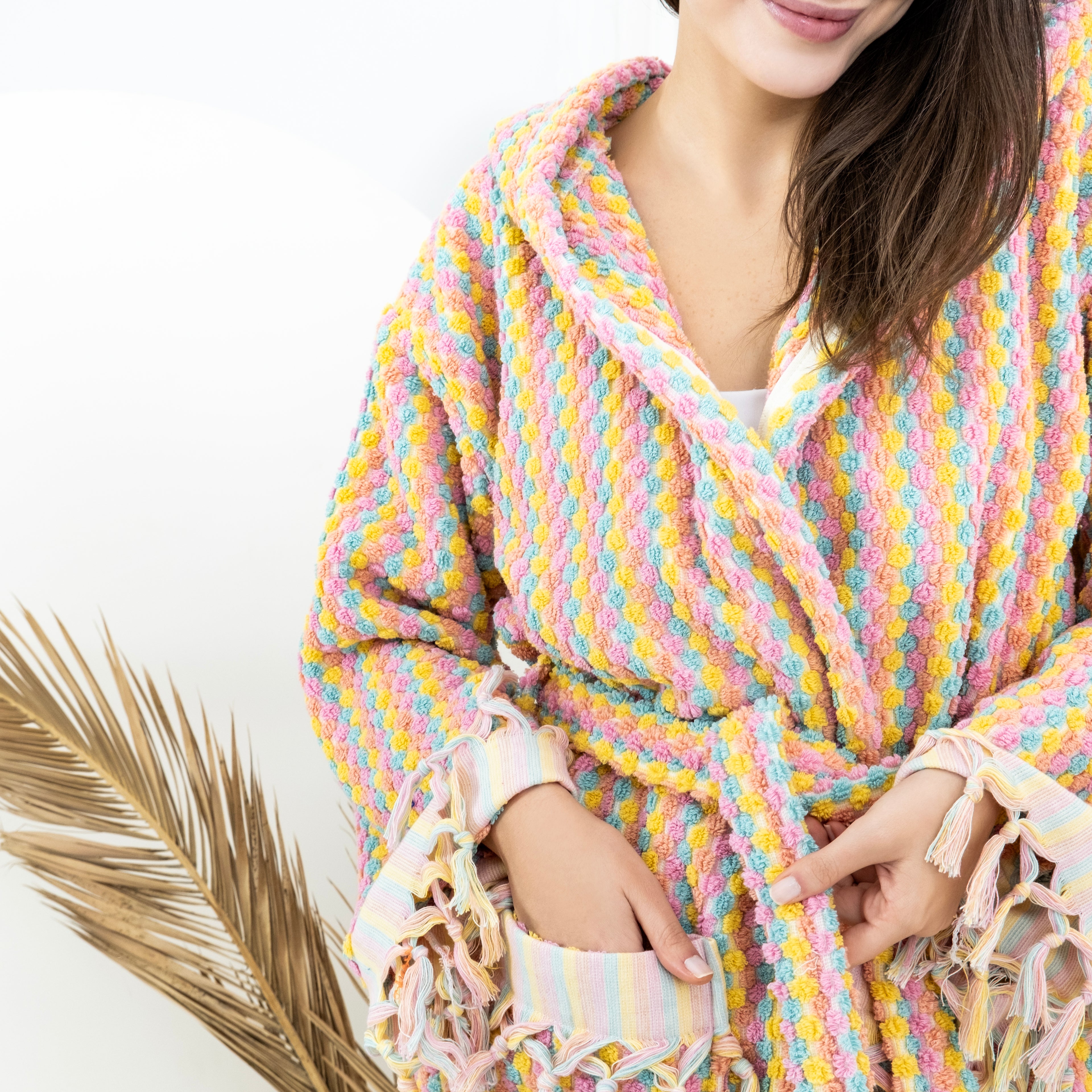Pom Pom Bath & Spa Robe