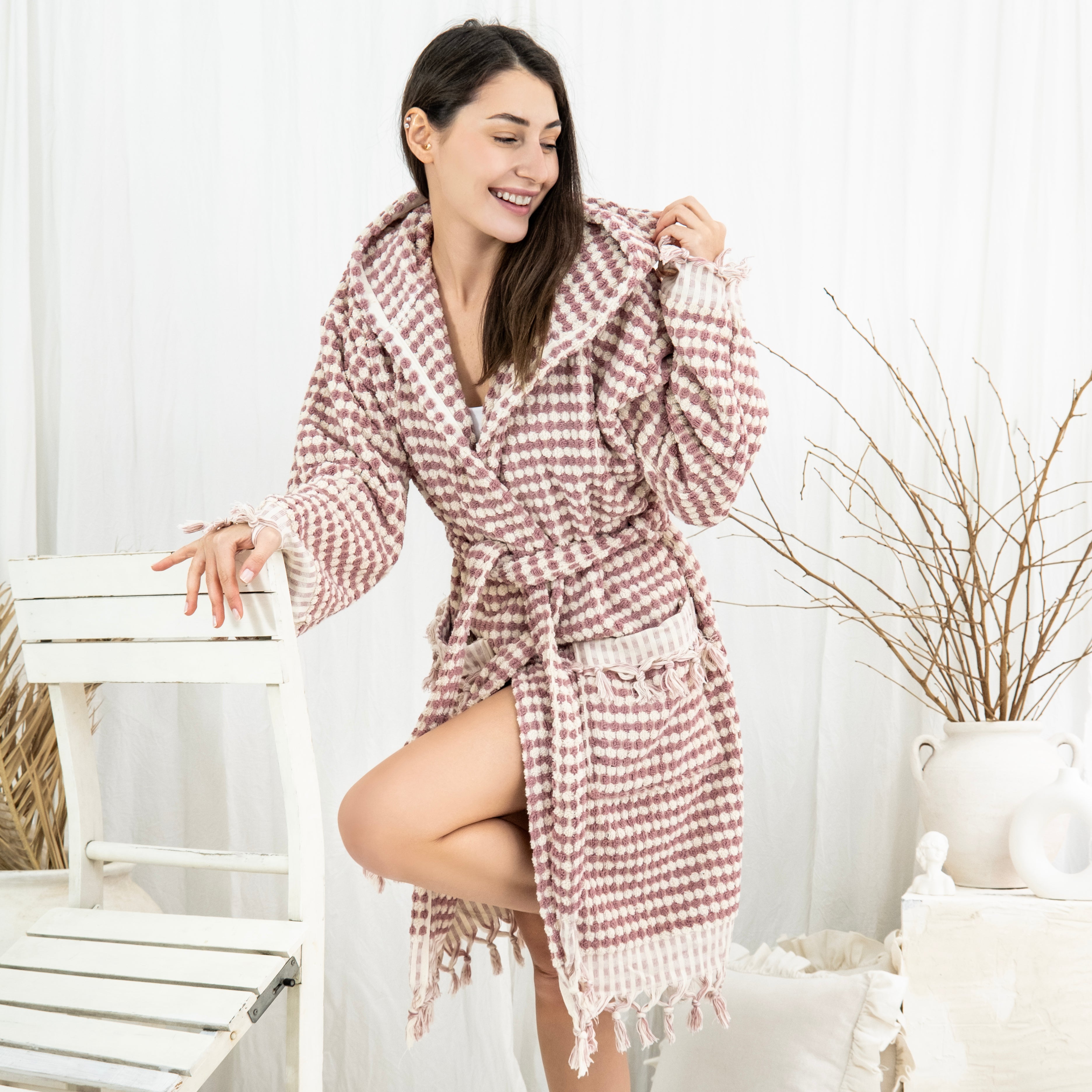 Pom Pom Bath & Spa Robe