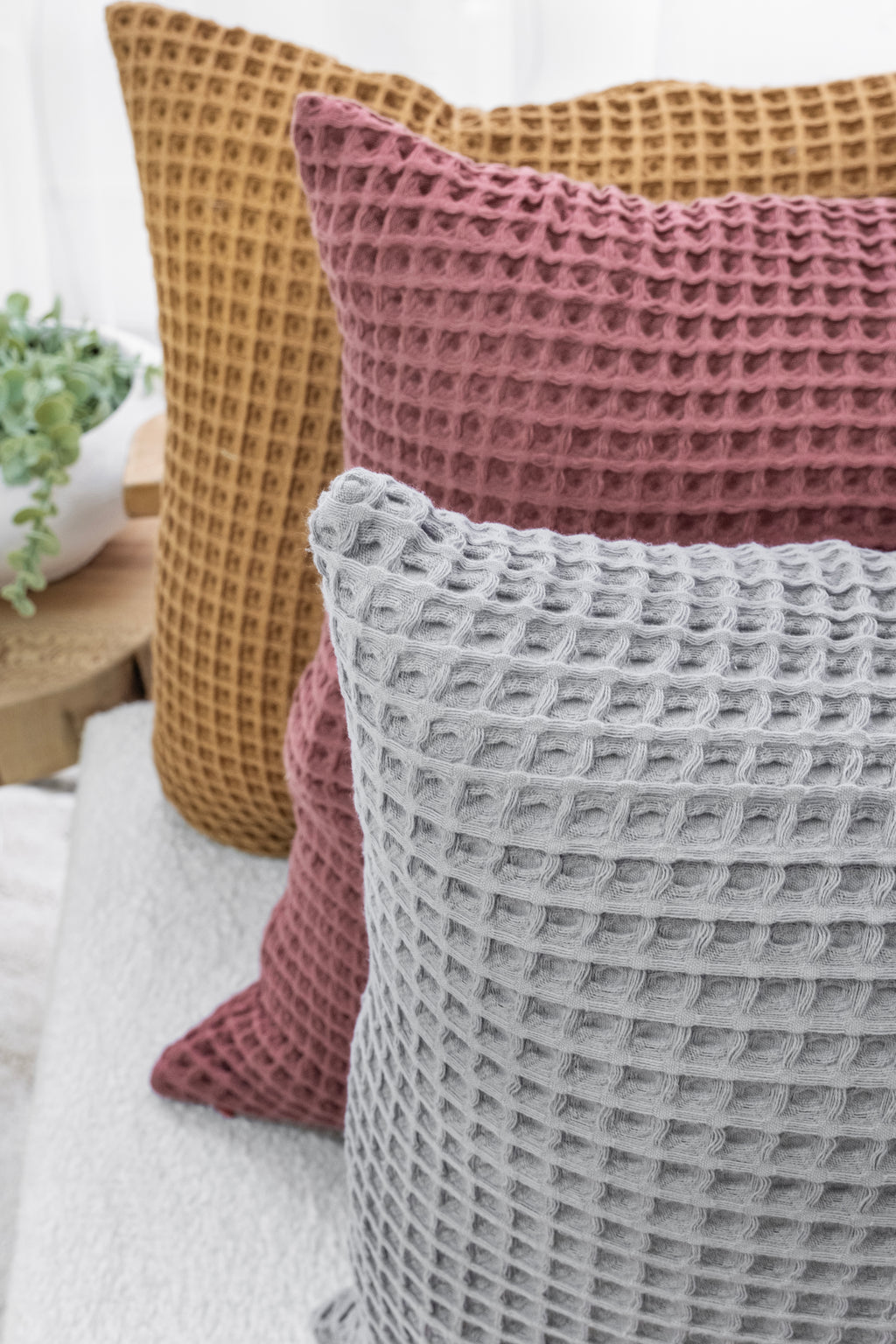 Hypnos Waffle Decorative Cushion Case