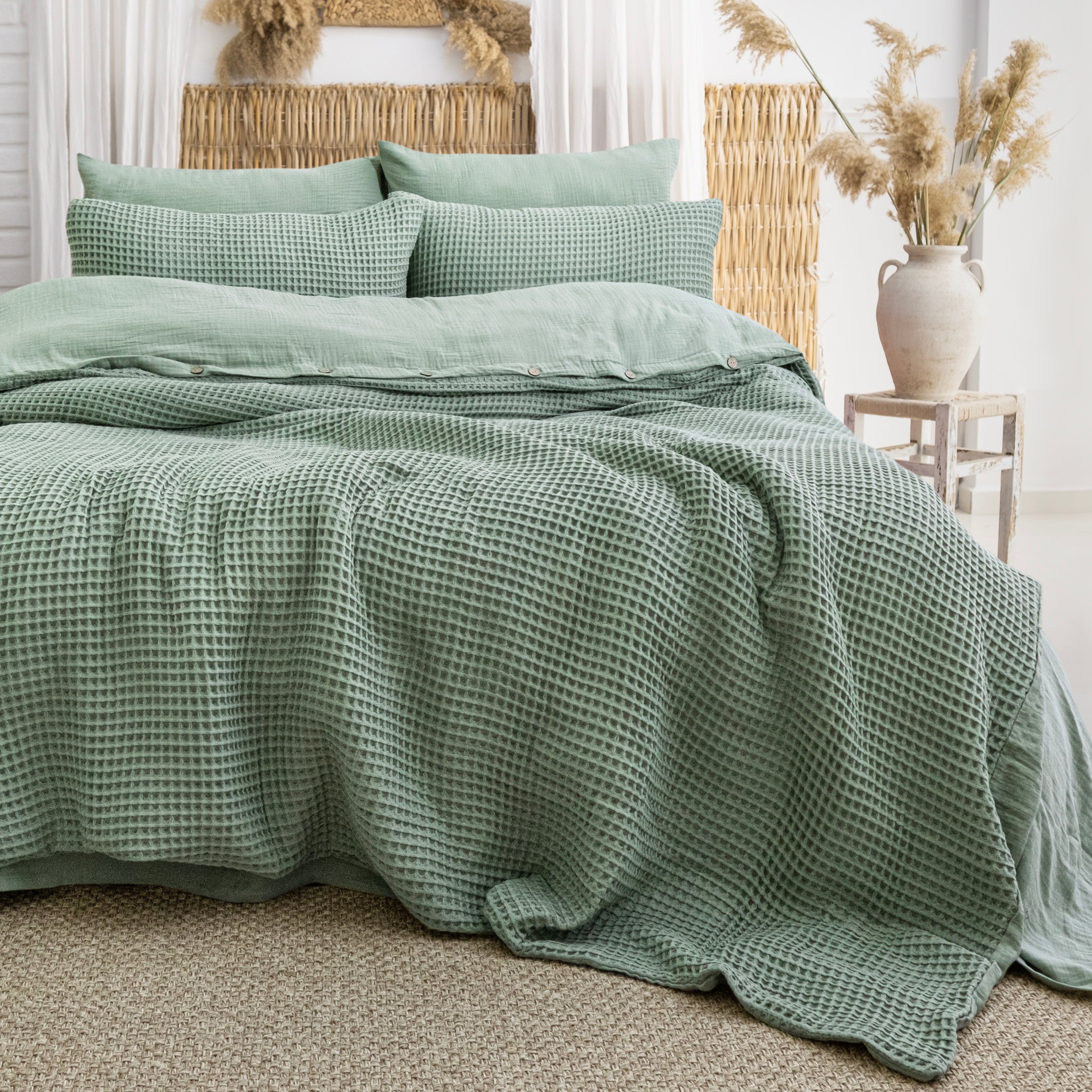 Hypnos Waffle Bedding Set