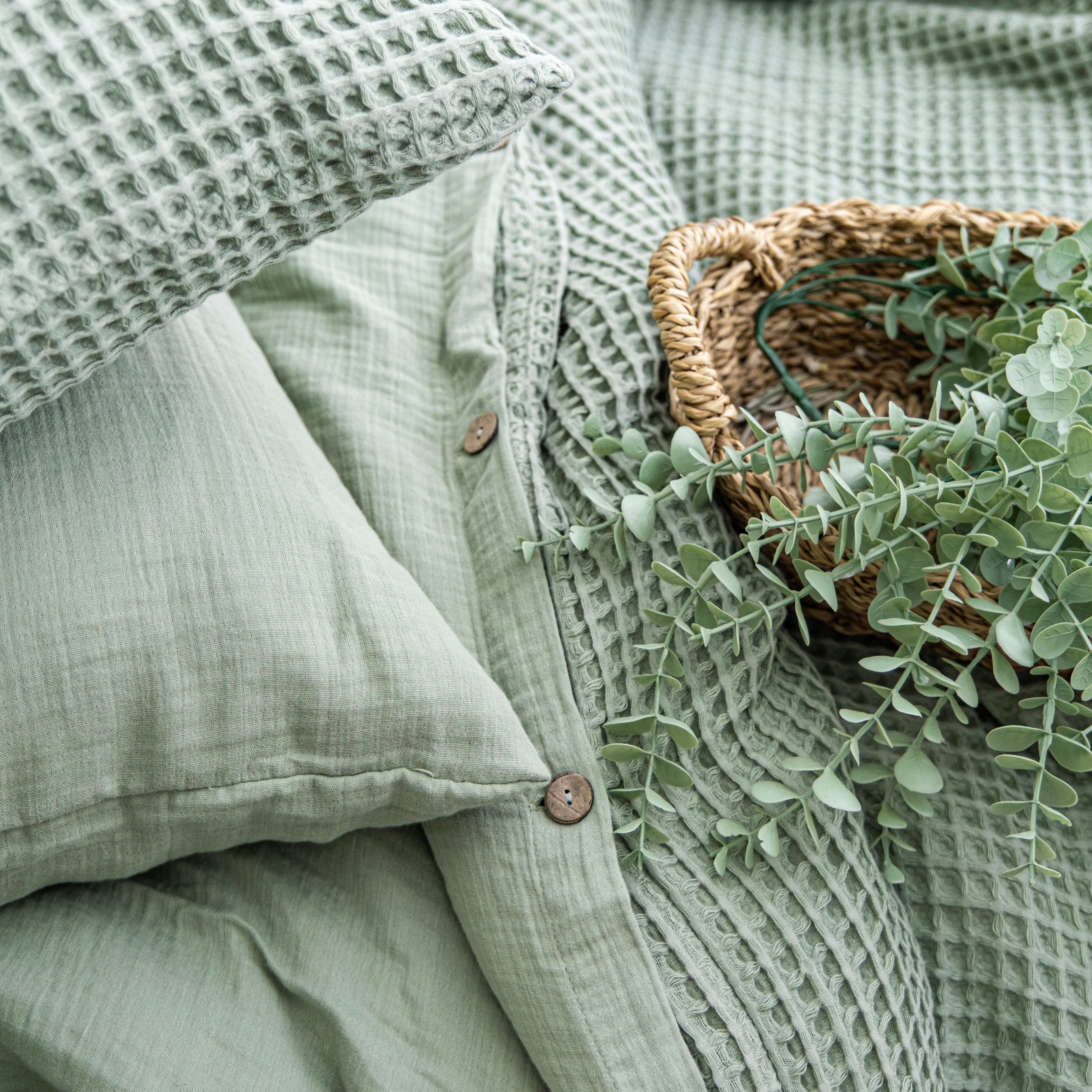 Hypnos Waffle Bedding Set