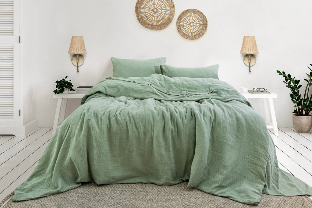 Velora Muslin Bedding Set