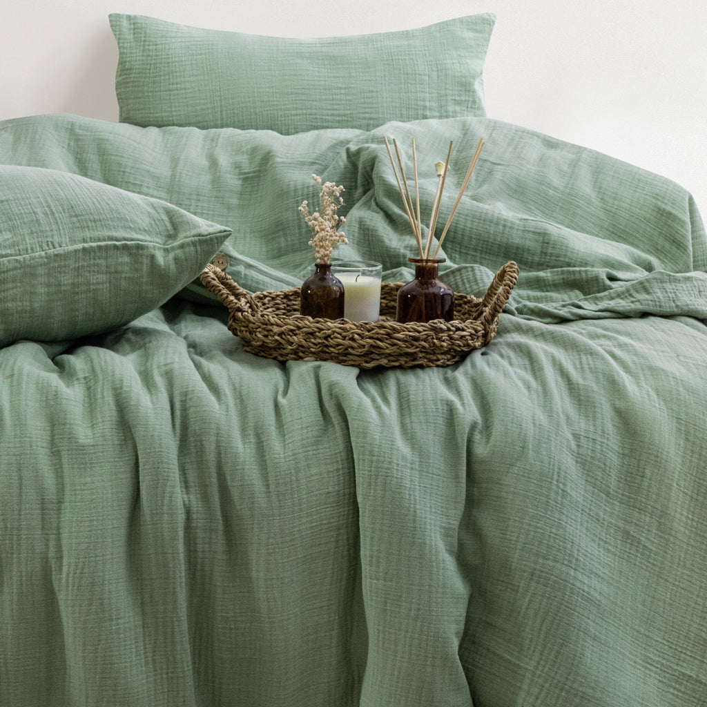 Velora Muslin Bedding Set