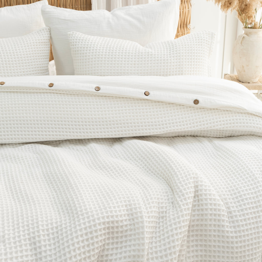 Hypnos Waffle Bedding Set