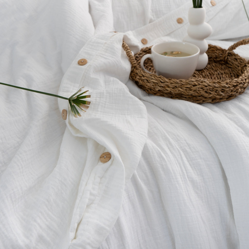 Velora Muslin Bedding Set