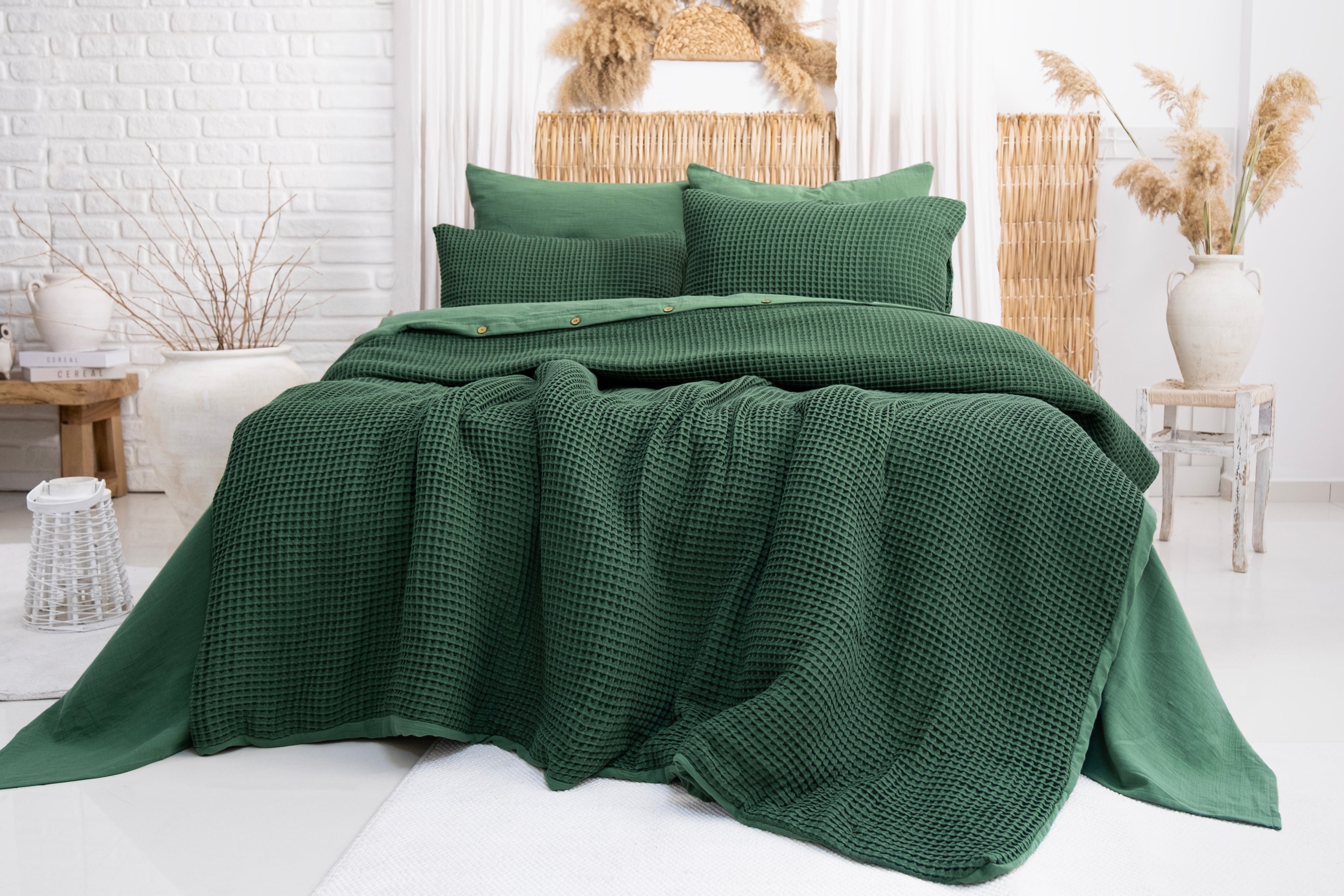 Hypnos Waffle Bedding Set