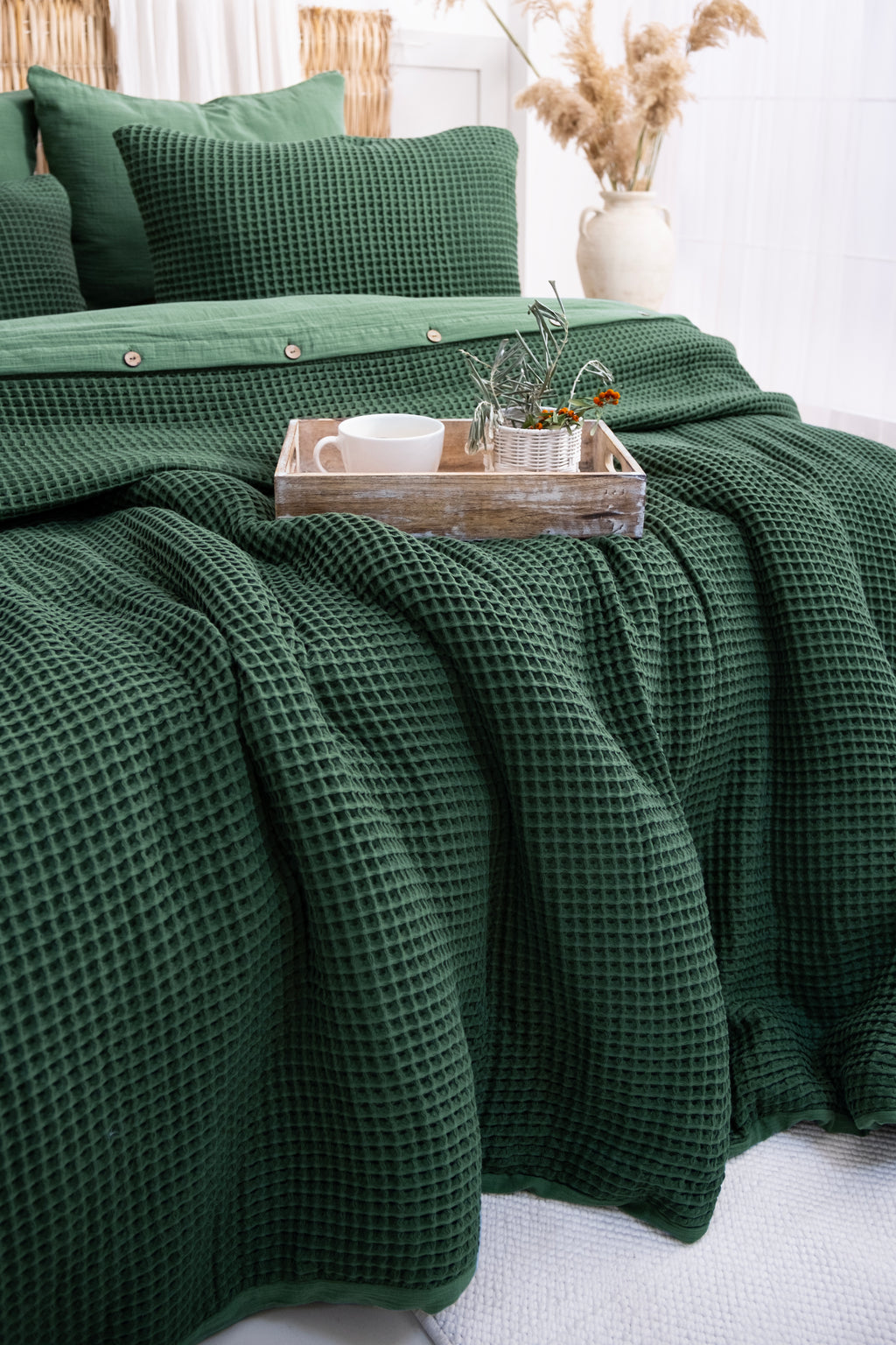 Hypnos Waffle Bedding Set