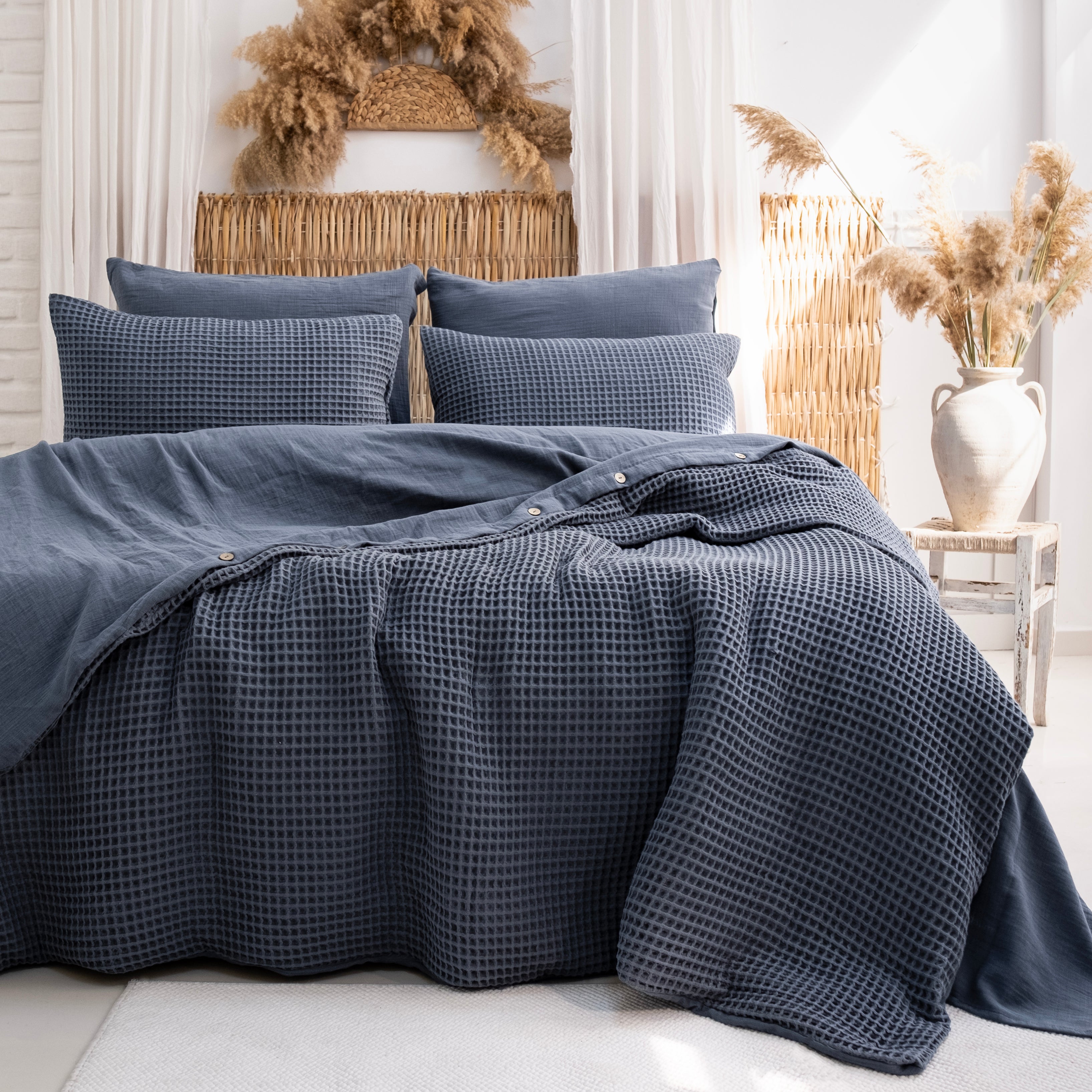 Hypnos Waffle Bedding Set