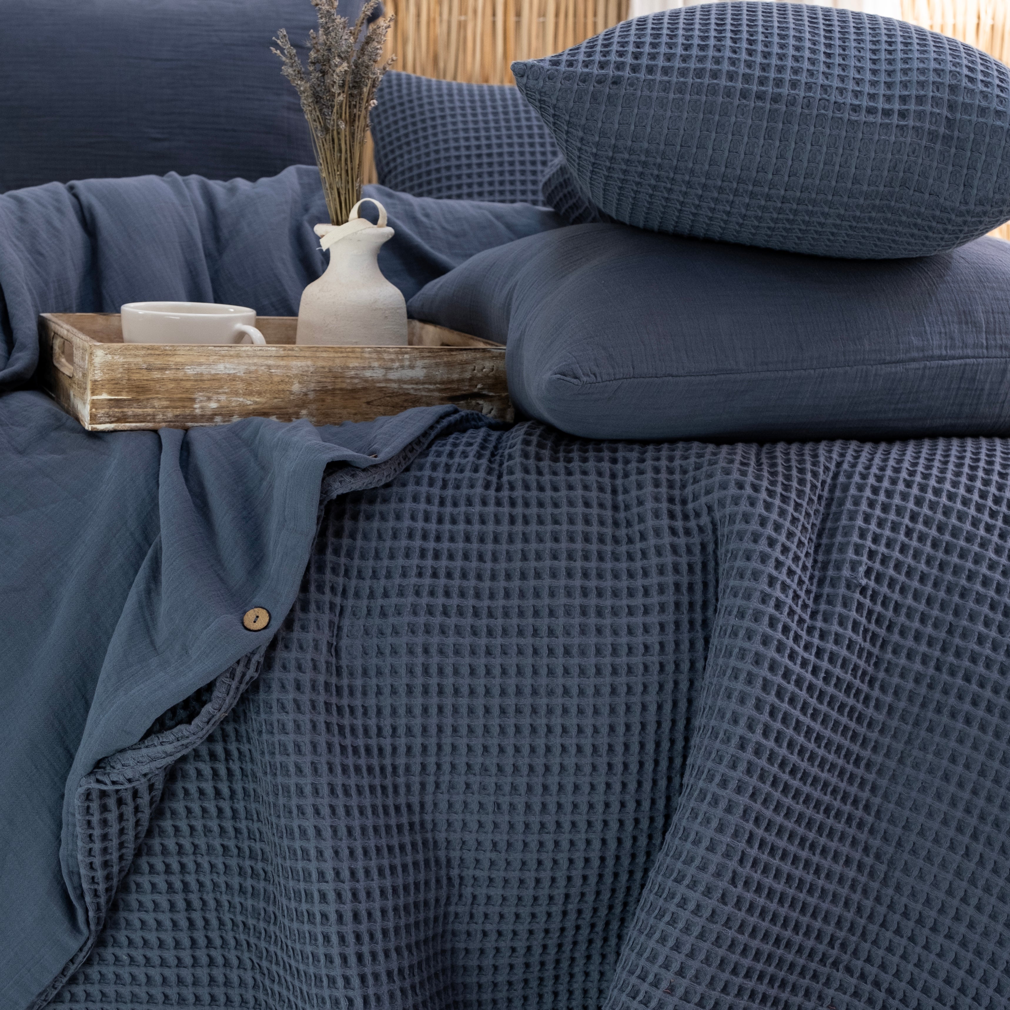 Hypnos Waffle Bedding Set