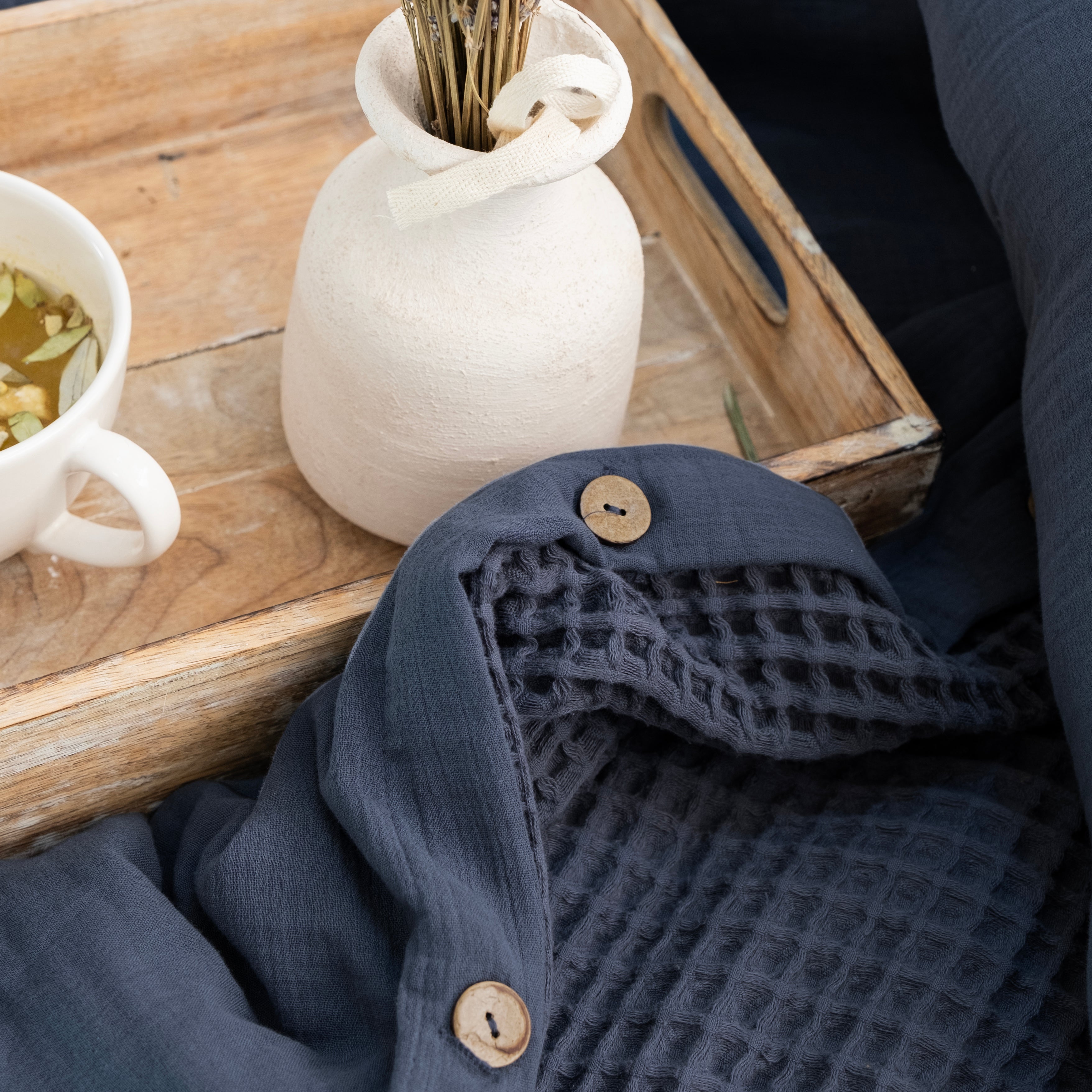 Hypnos Waffle Bedding Set