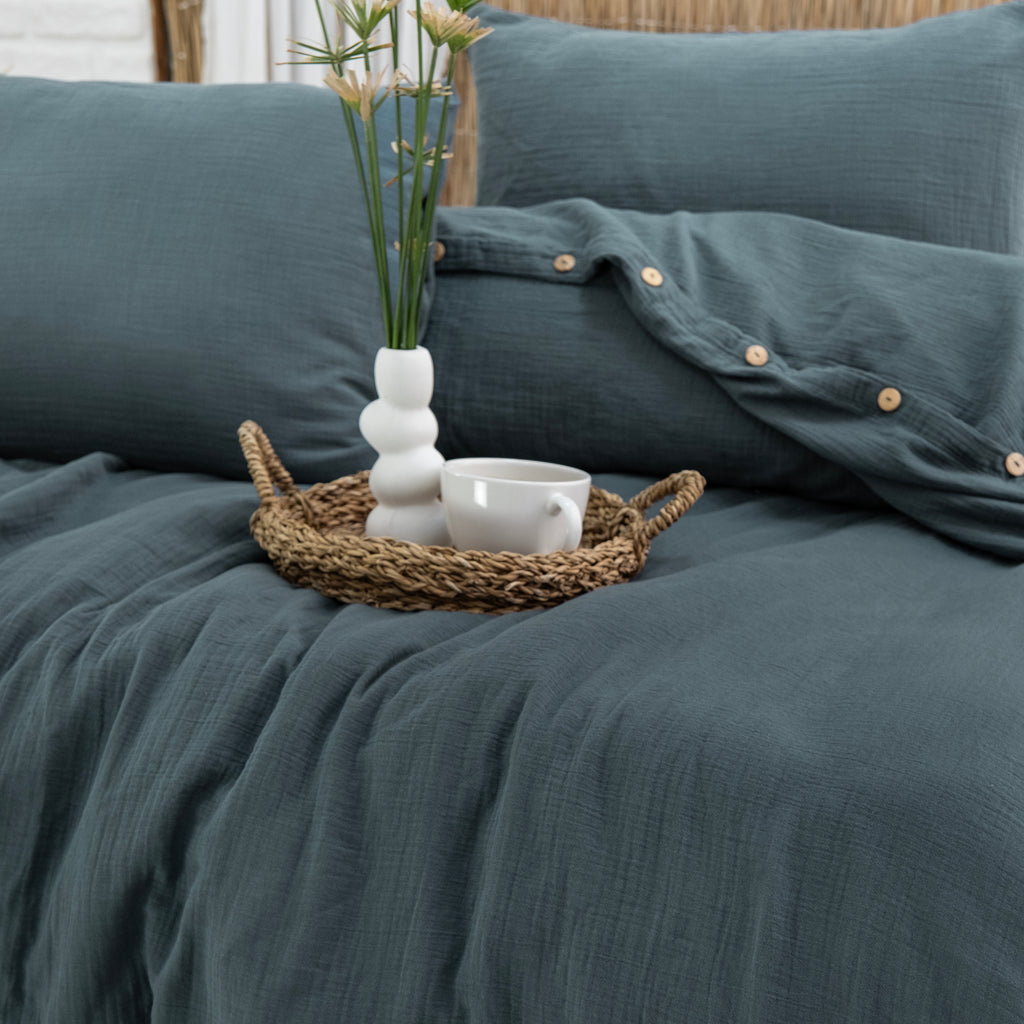 Velora Muslin Bedding Set
