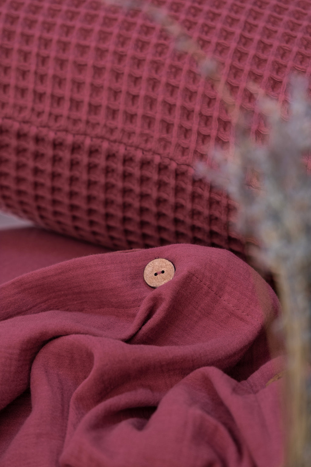 Hypnos Waffle Bedding Set