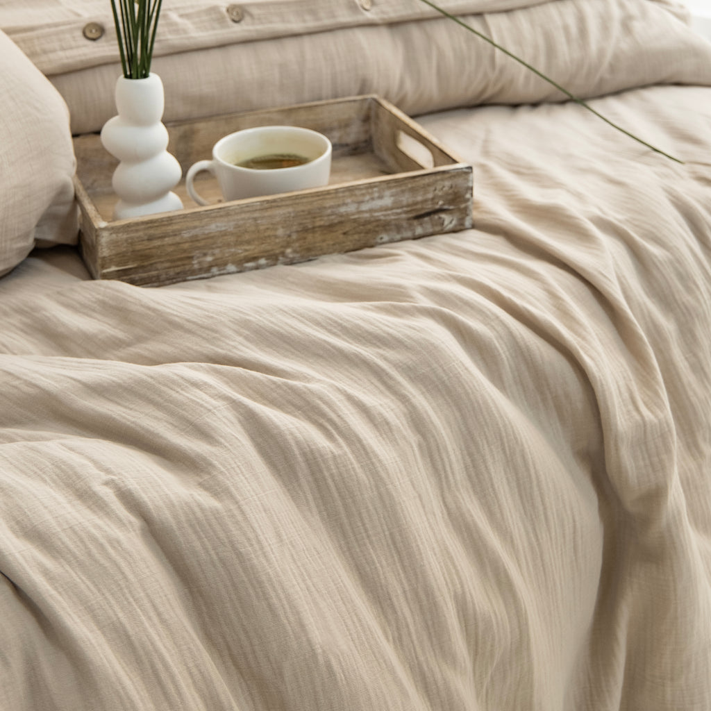 Velora Muslin Bedding Set