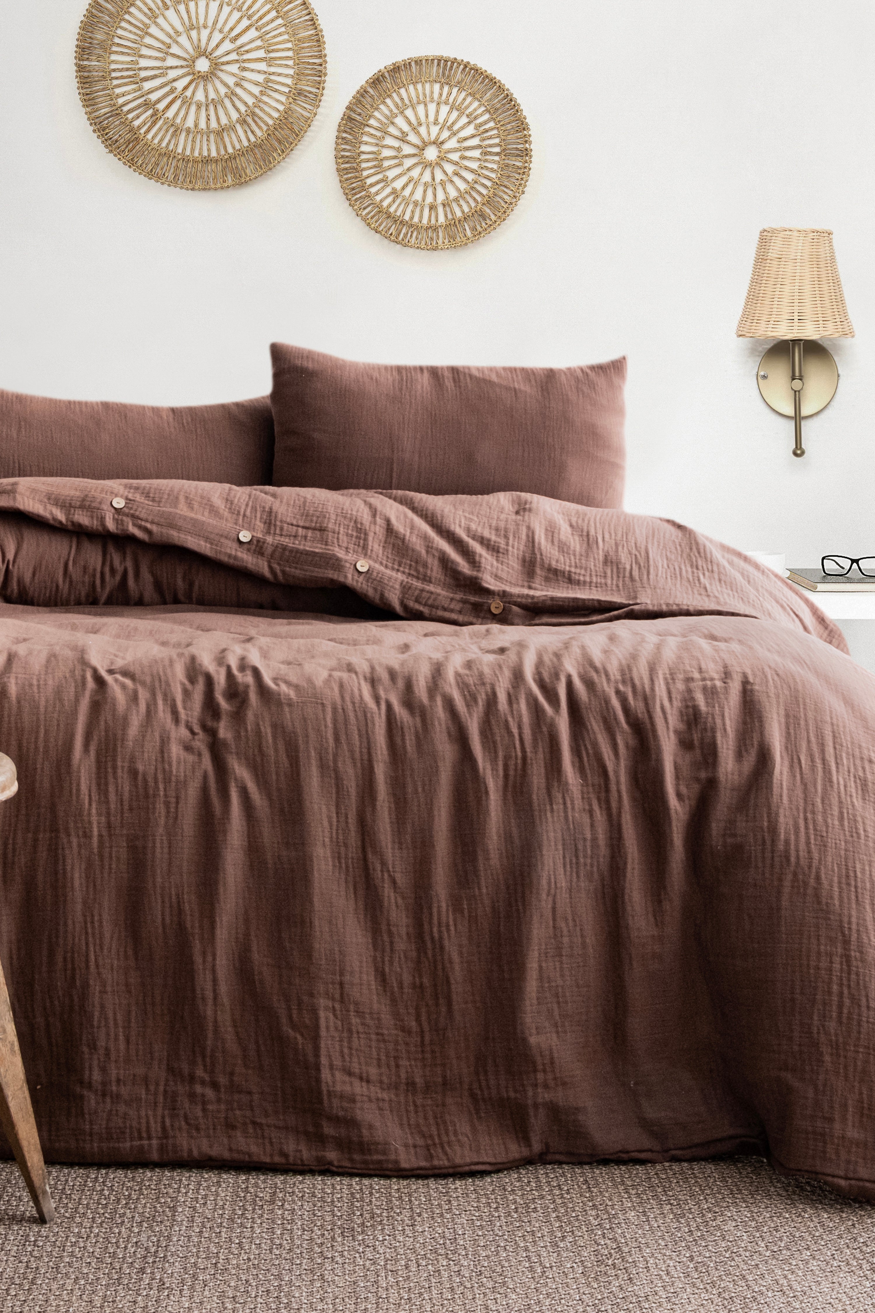 Velora Muslin Bedding Set