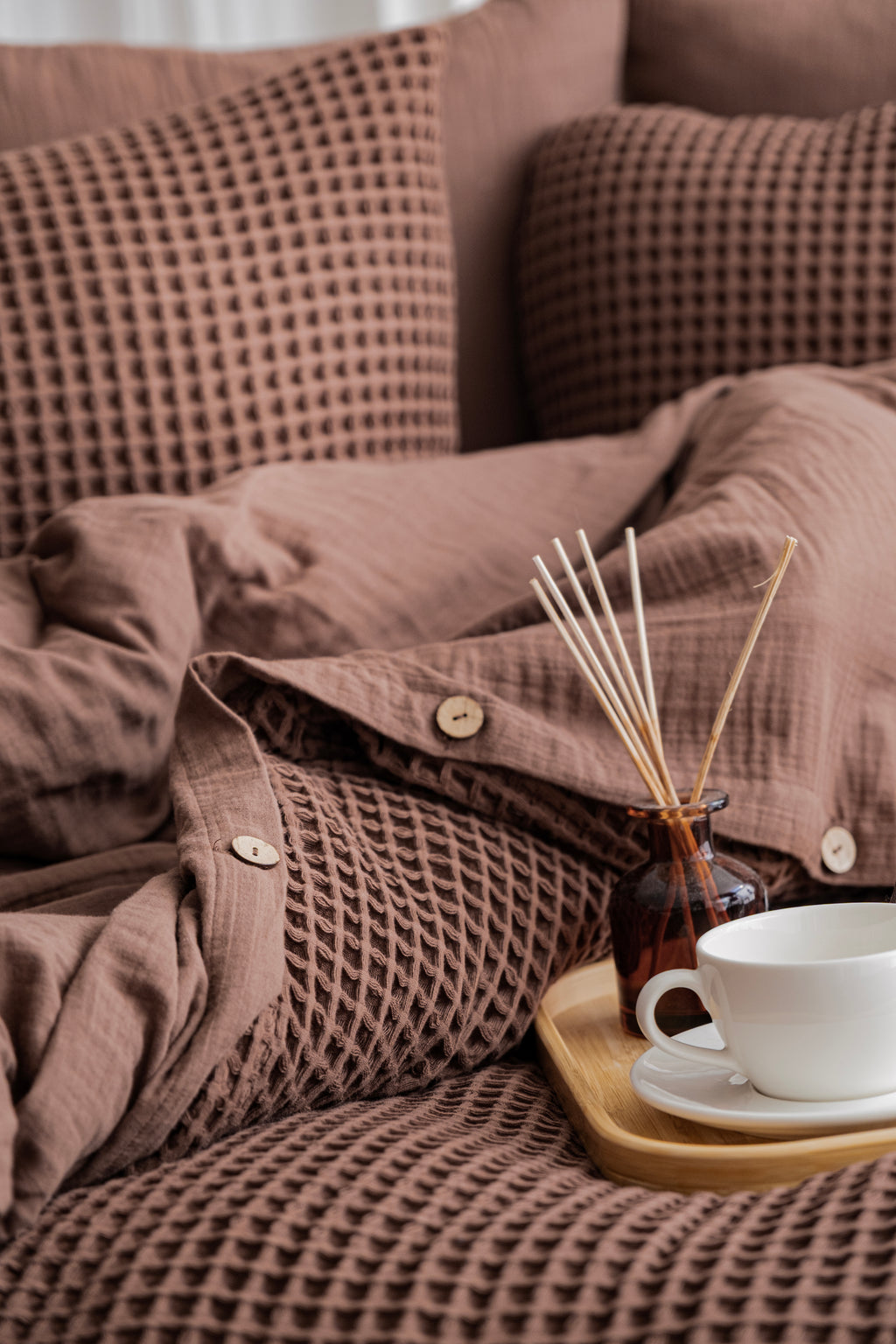 Hypnos Waffle Bedding Set