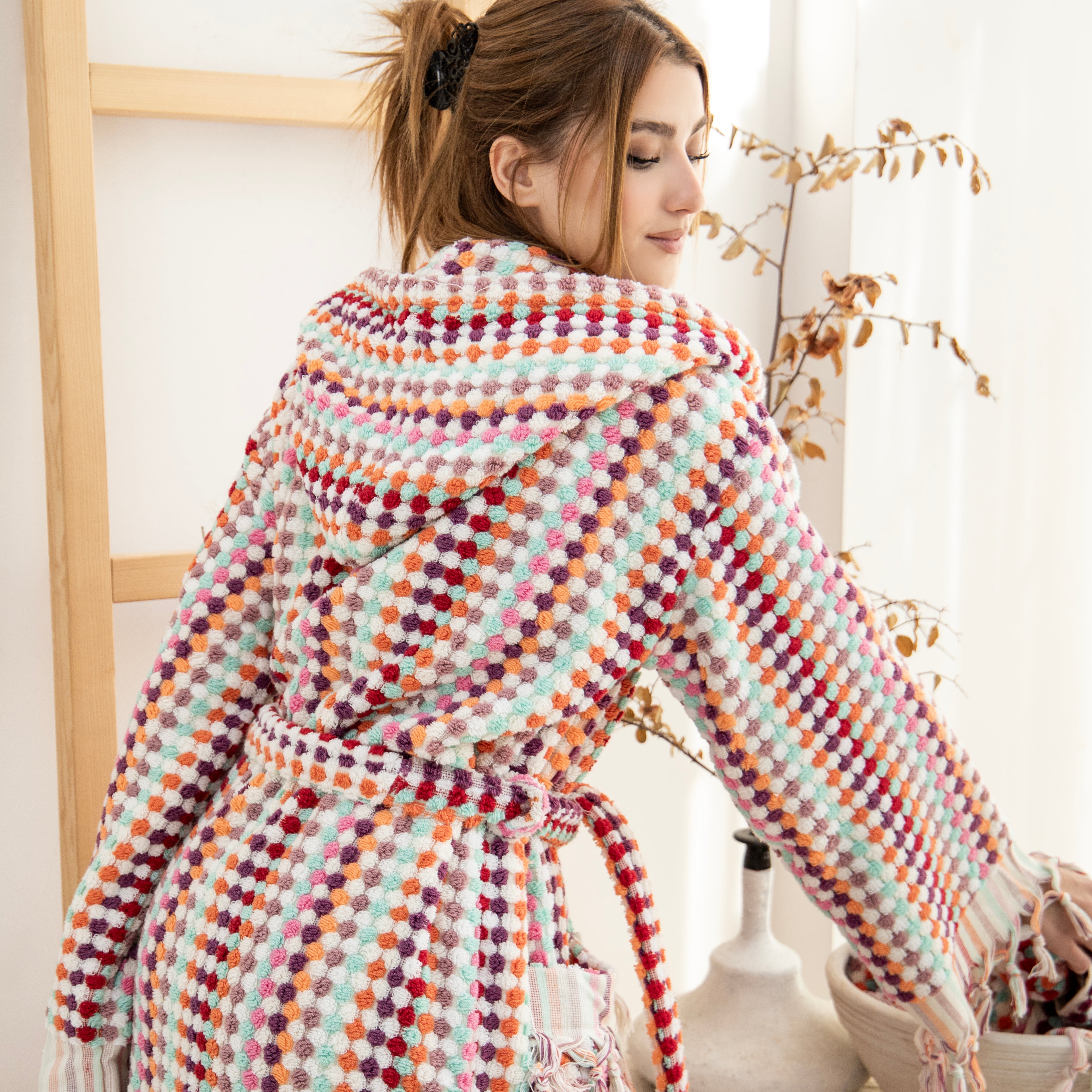 Pom Pom Bath & Spa Robe