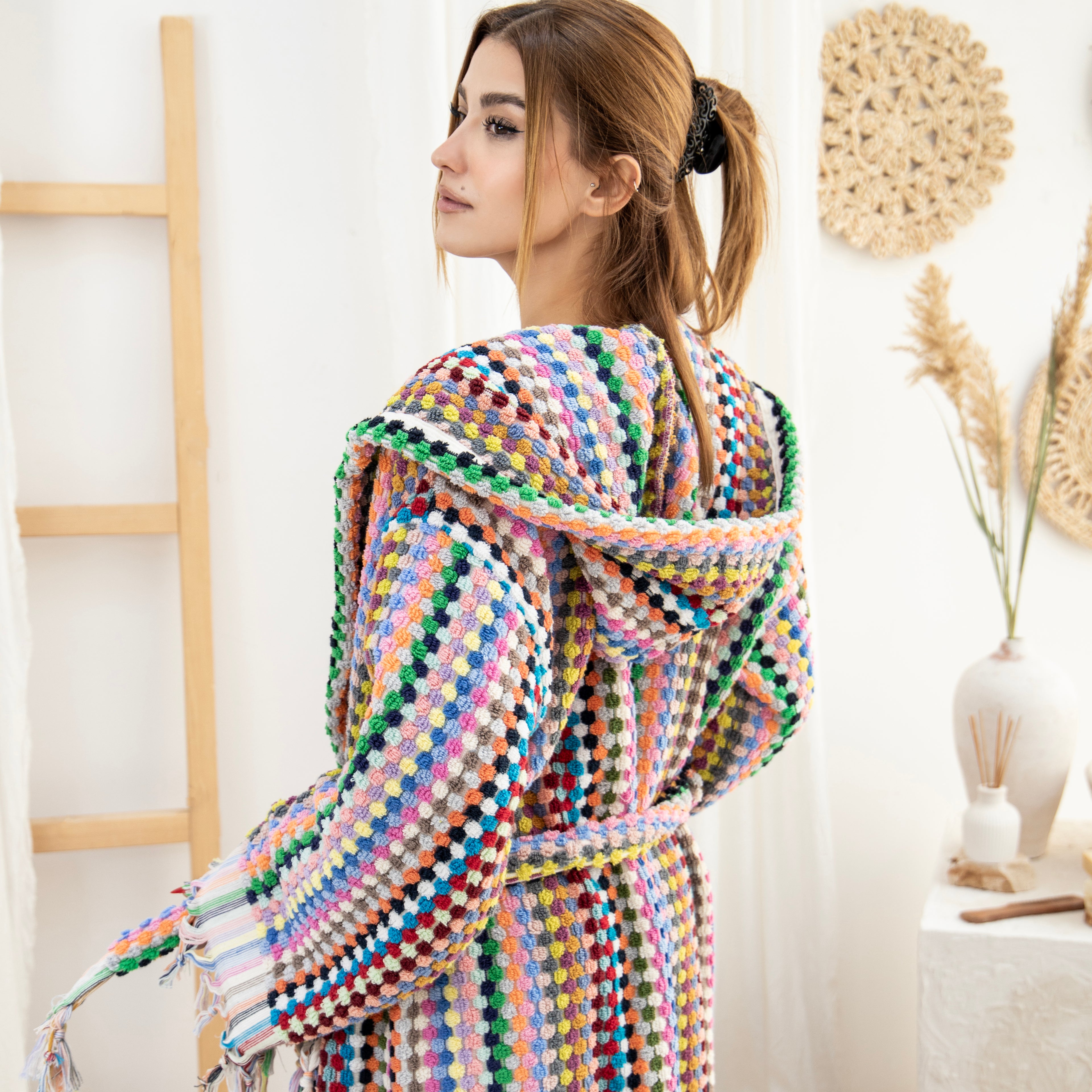 Pom Pom Bath & Spa Robe