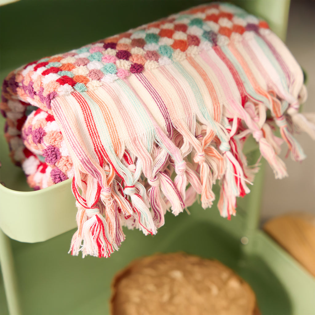 Pom Pom Hand & Bath Towel