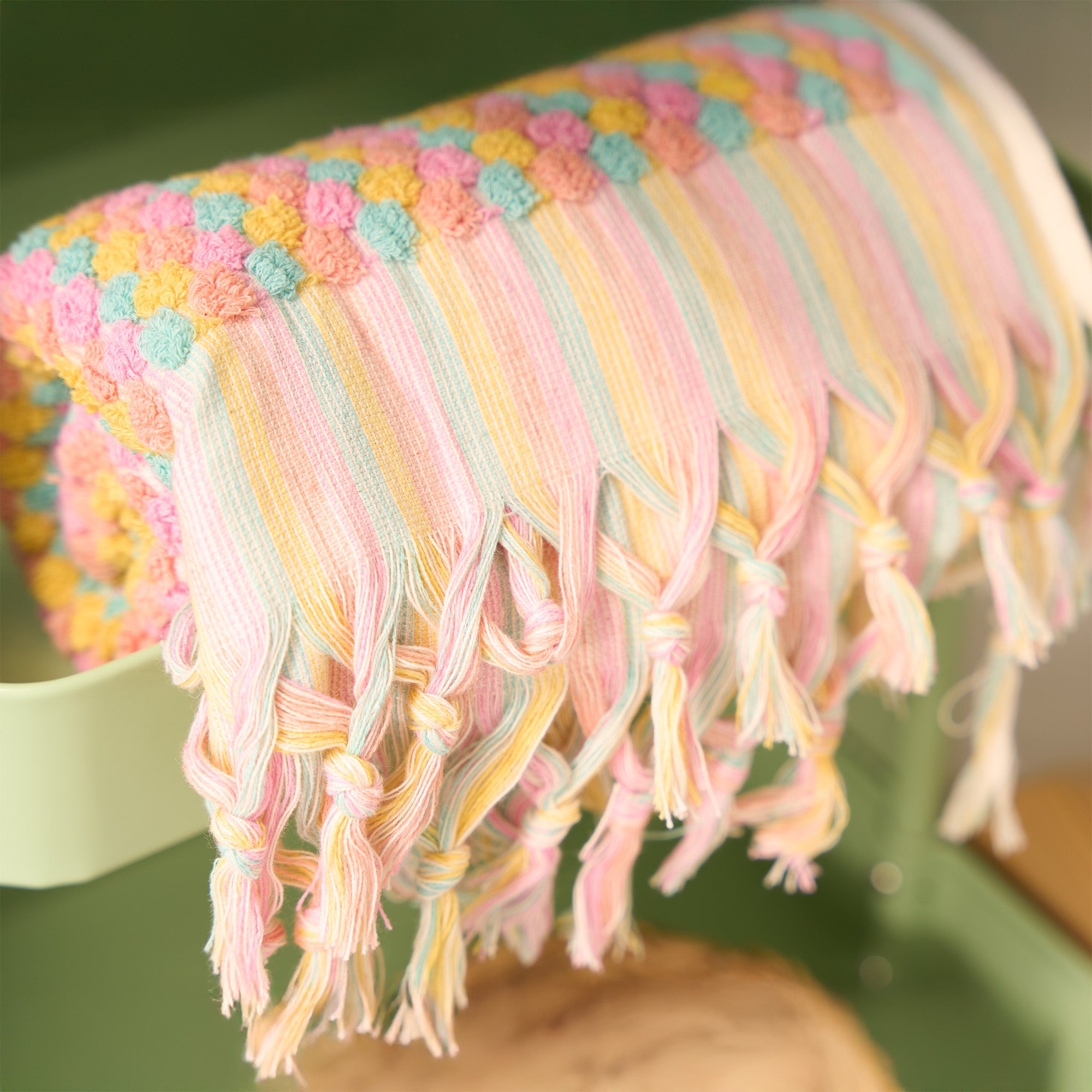 Pom Pom Hand & Bath Towel