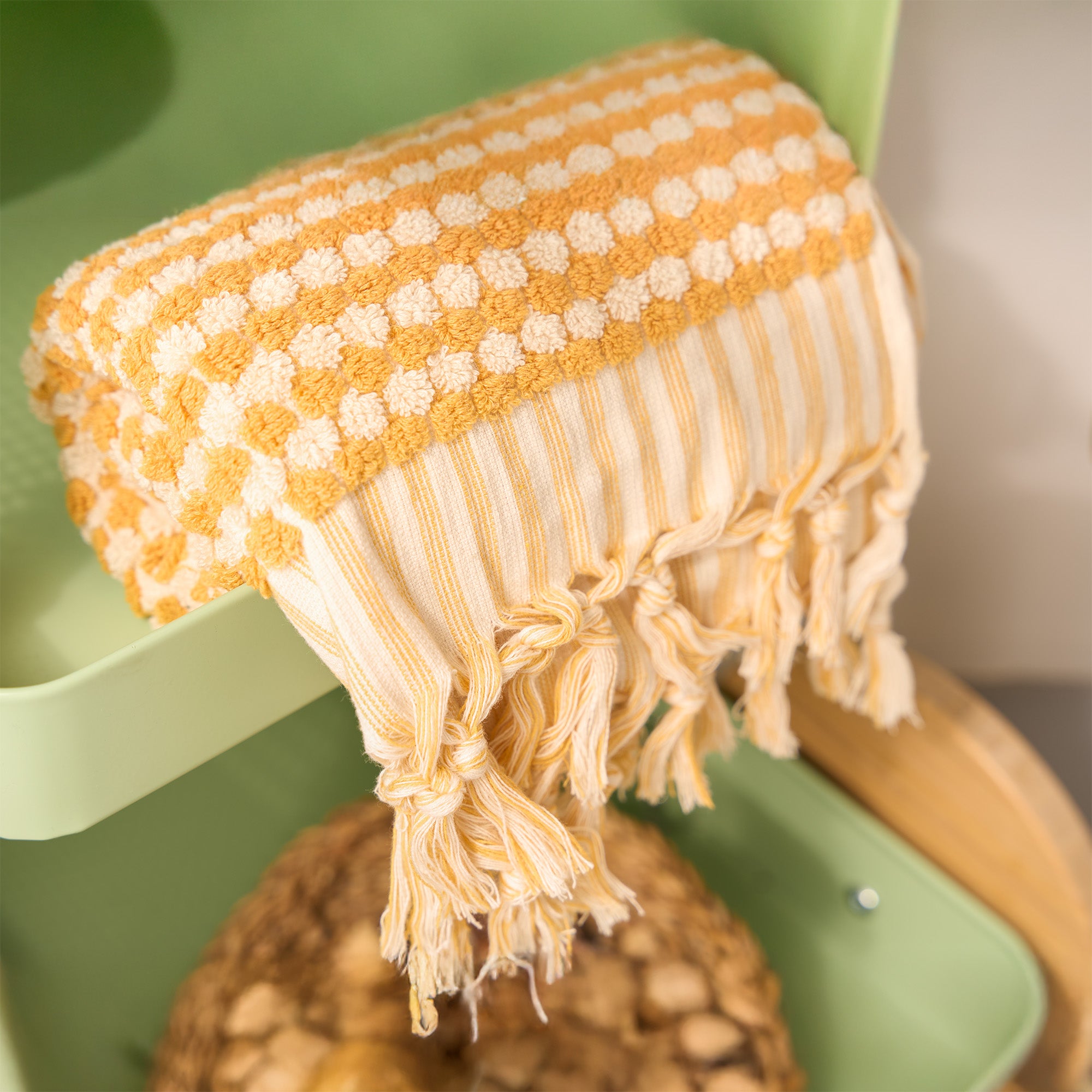 Pom Pom Hand & Bath Towel