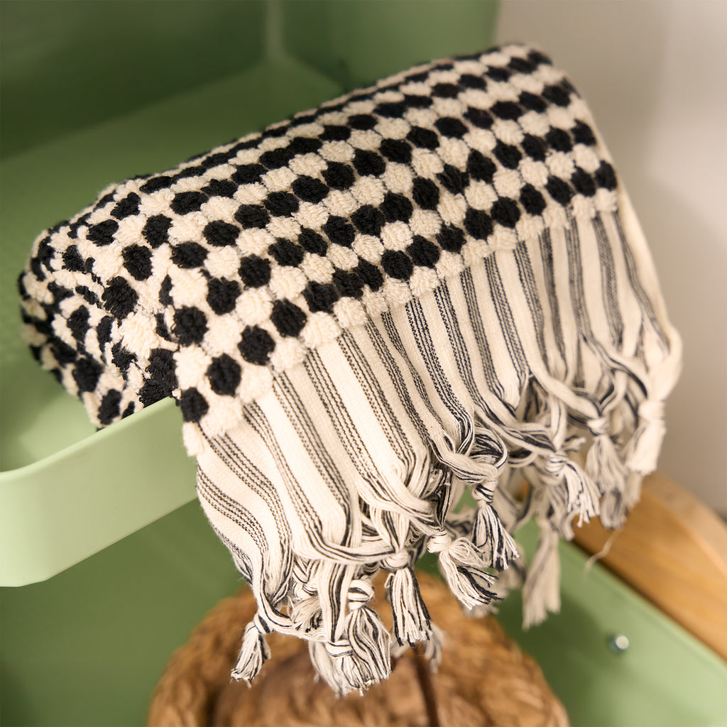 Pom Pom Hand & Bath Towel