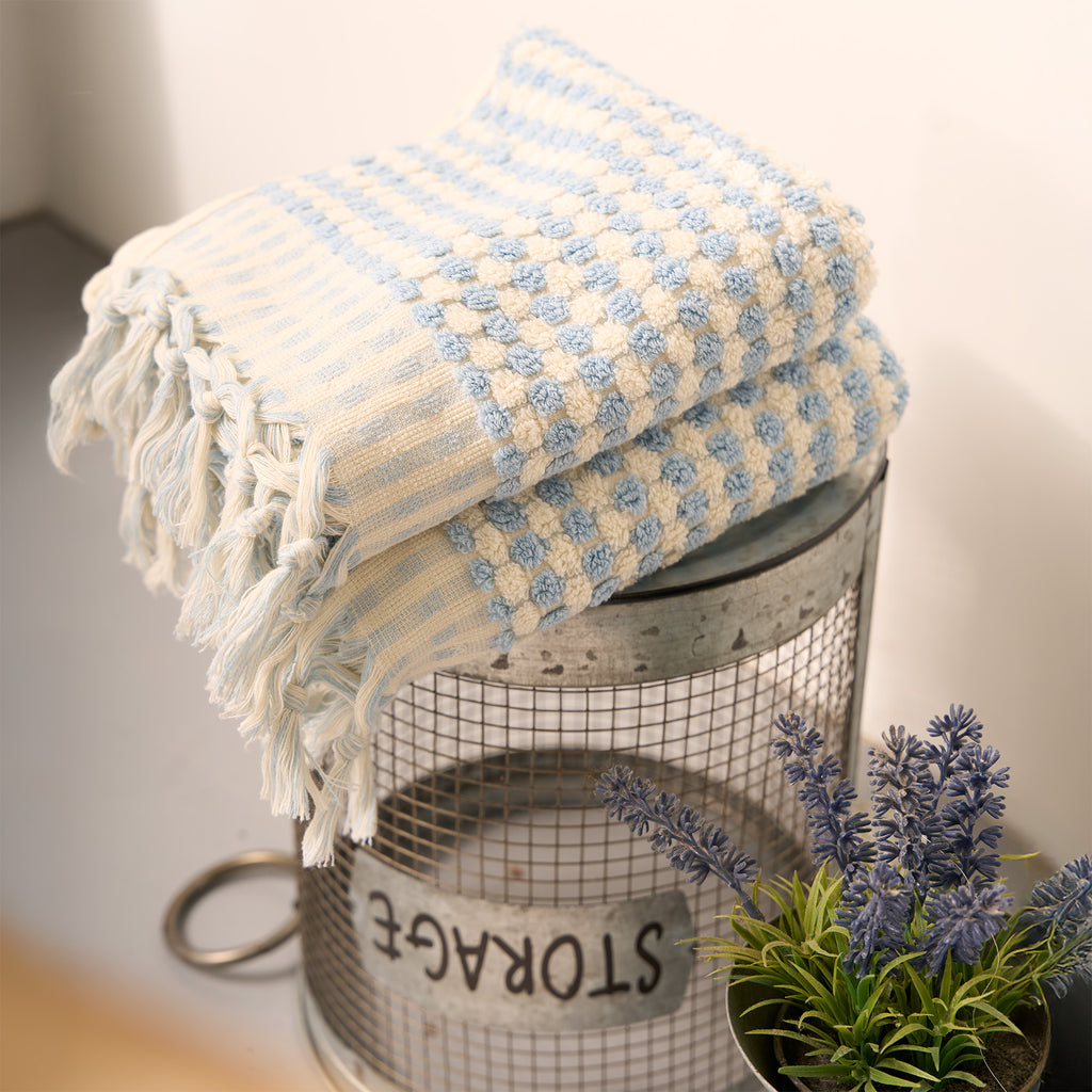 Pom Pom Hand & Bath Towel