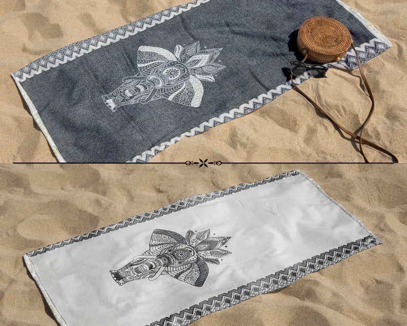 Linen Beach Towel, Soft Beach Towel, Unique Loincloth