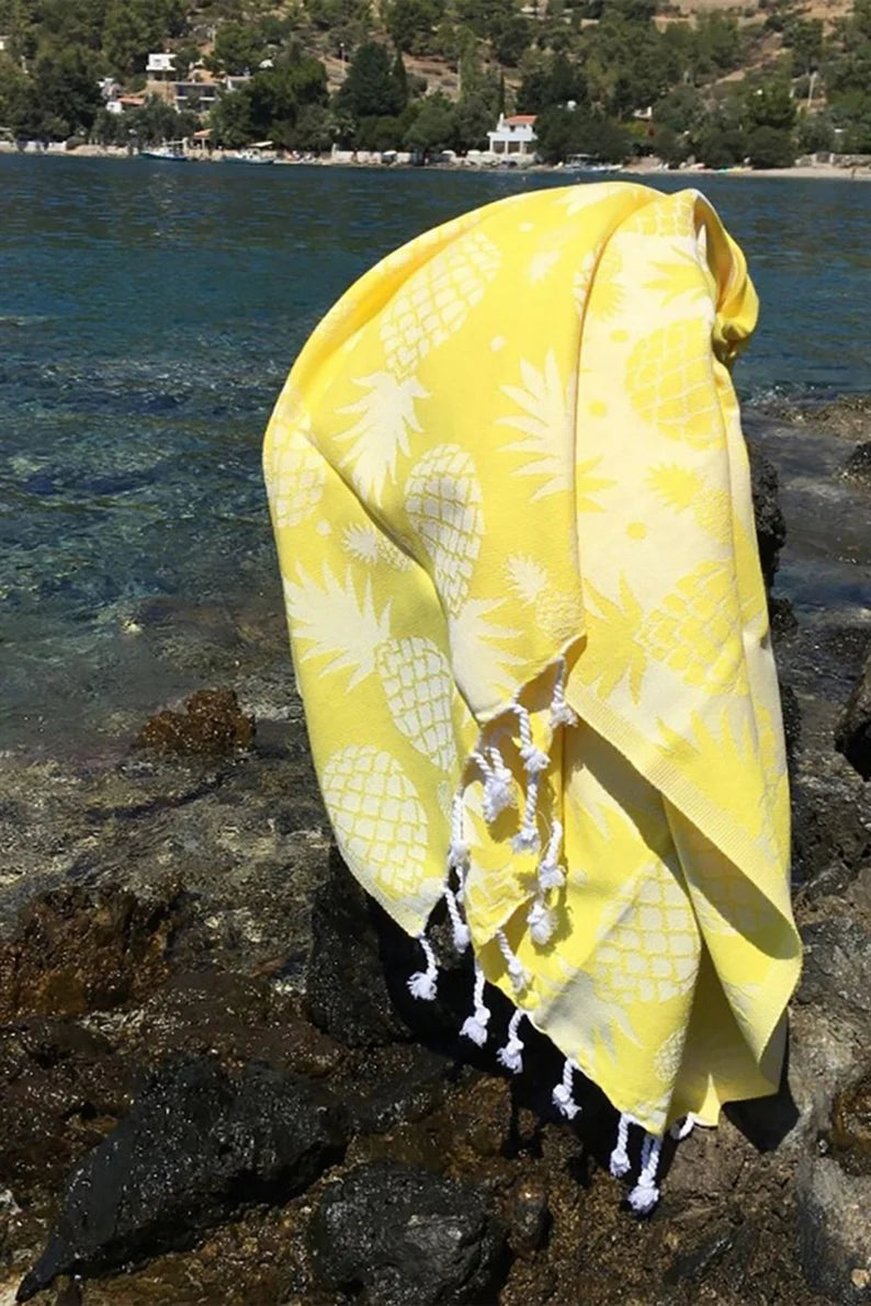 Organic Turkish Beach Towel, Quick Dry Towel, Peshtemal, Bachelorette Towel, Beach Blanket