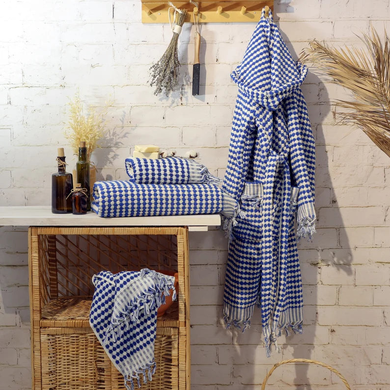 Boho Organic Cotton Hand Towel, Hand Woven Toweli Kitchen Towel, Turkish Towel